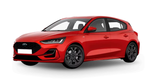 Renting Ford Focus - 1.0T EcoBoost mHEV ST-Line sin Entrada