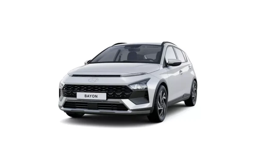 Renting Hyundai Bayon1.0 T-GDI 48V Maxx Atlas White Sin Entrada