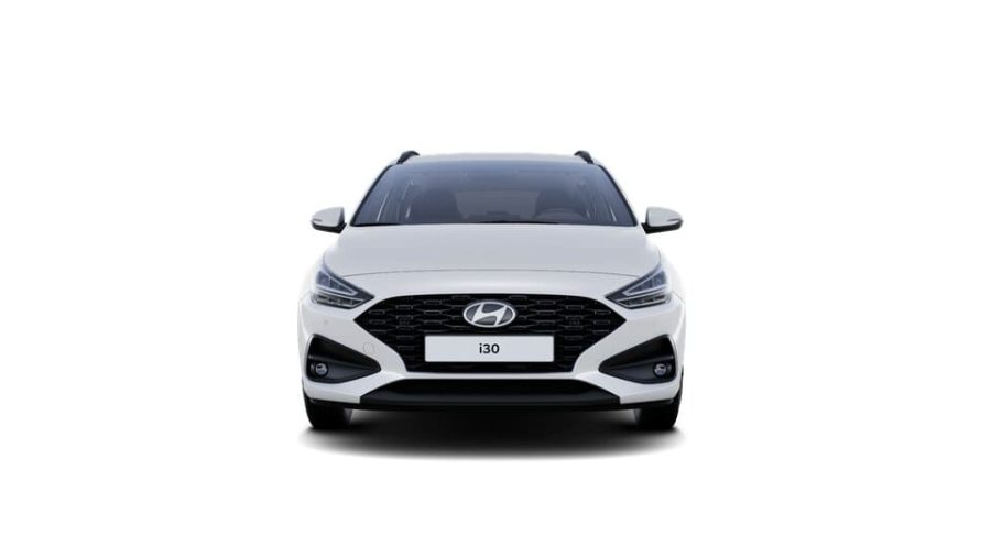 Renting Hyundai i30CW 1.0 TGDI 48 V Klass Atlas White Sin Entrada
