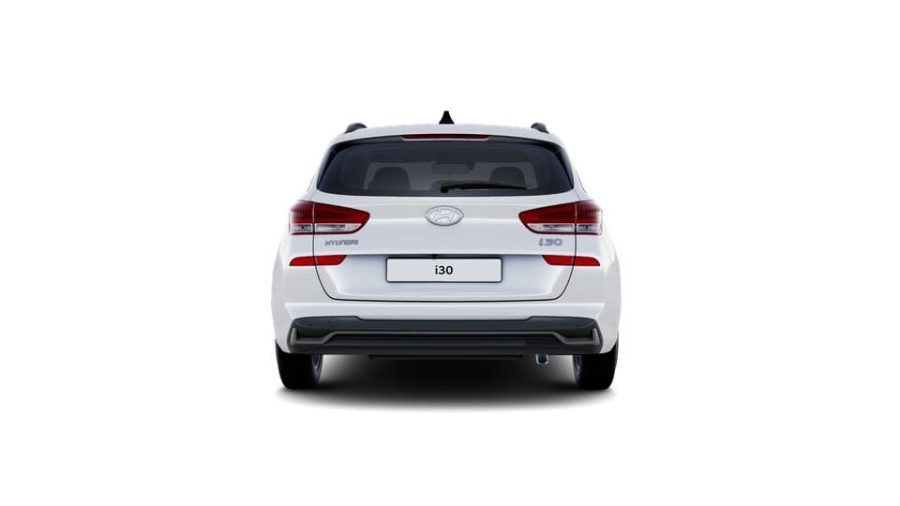 Renting Hyundai i30CW 1.0 TGDI 48 V Klass Atlas White Sin Entrada