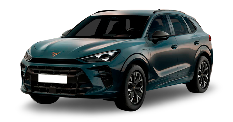 Renting Cupra Terramar1.5 TSI e-Hybrid 150kW DSG Azul Fiord Sin Entrada