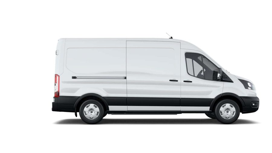 Renting Ford TransitVan 350 L3 BEV RWD Trend Blanco Sin Entrada