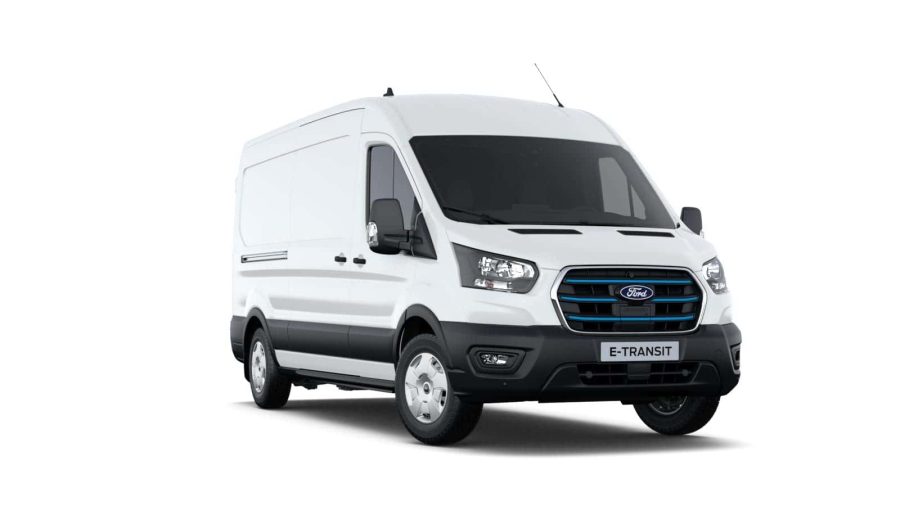 Renting Ford TransitVan 350 L3 BEV RWD Trend Blanco Sin Entrada
