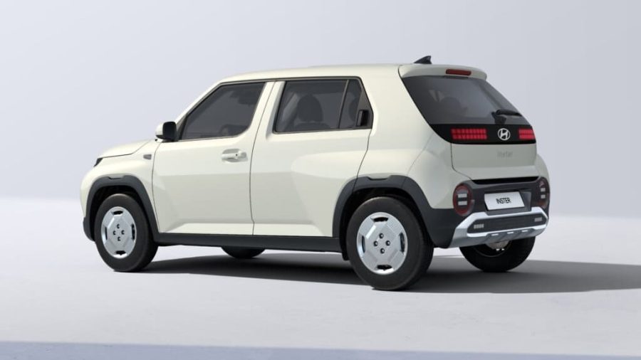 Renting Hyundai Inster42 KWh Maxx Unbleached Ivory Sin Entrada