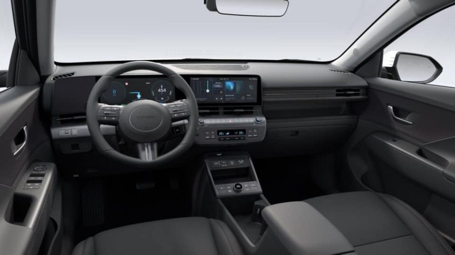 Renting Hyundai KonaEV Flexx Atlas White Sin Entrada