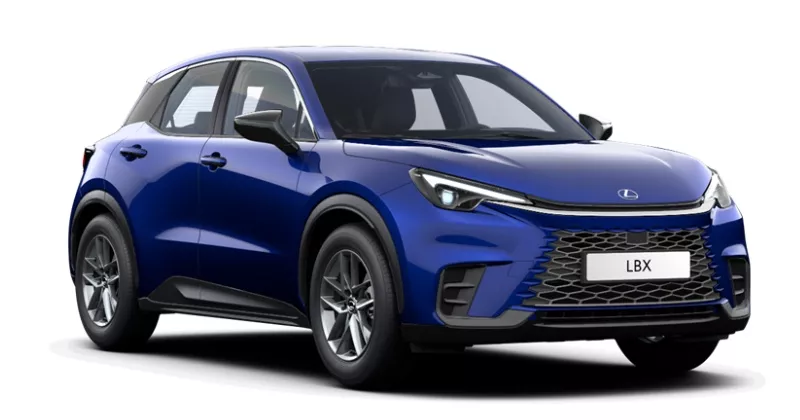 Renting Lexus LBXElegant Azul Menorca, Rojo Hollywood, Blanco Santorini, Plata, Gris Berlin, Negro Detroit Sin Entrada