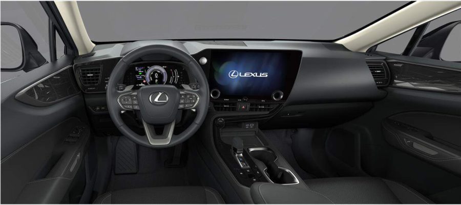 Renting Lexus NX350h 2WD Premium + Negro, Gris Berlin, Titanium, Verde Oliva, Blanco Nova Sin Entrada