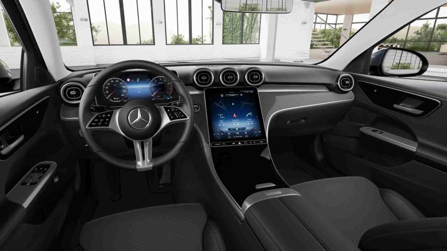 Renting Mercedes Benz Clase C200 Gris Grafito Sin Entrada