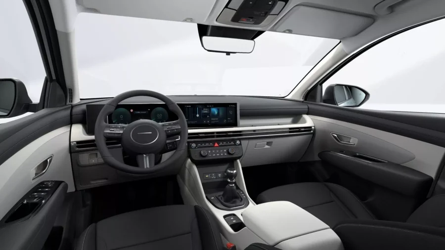 Renting Hyundai Tucson1.6D 85kW Klass Atlas White Sin Entrada