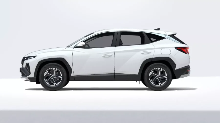 Renting Hyundai Tucson1.6D 85kW Klass Atlas White Sin Entrada
