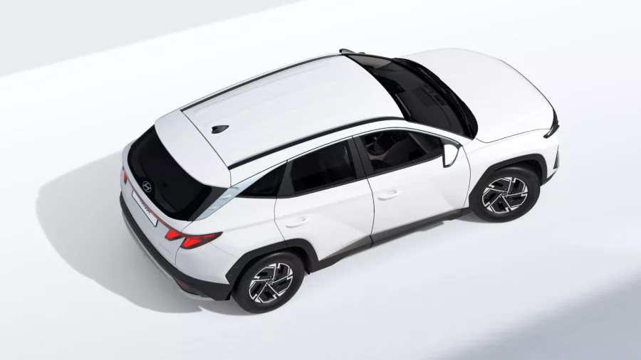 Renting Hyundai Tucson1.6D 85kW Klass Atlas White Sin Entrada
