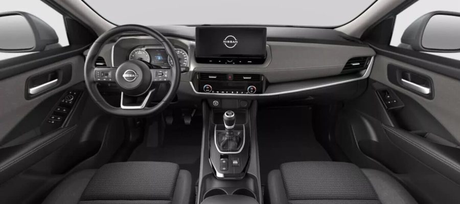 Renting Nissan QashqaiDIG-T Mild Hybrid Acenta Kori White Sin Entrada