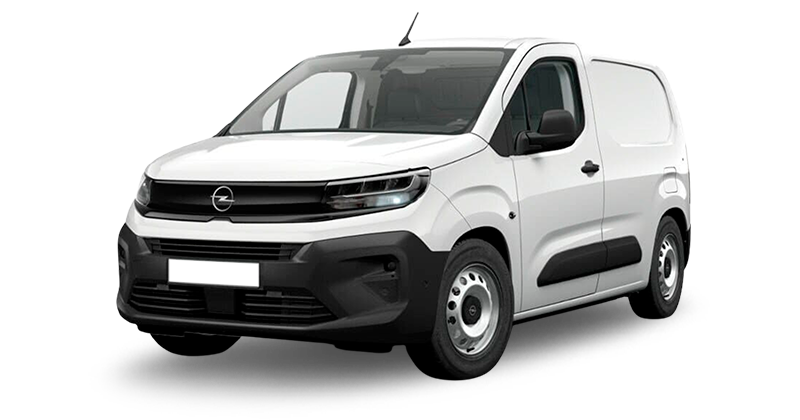 Renting Opel ComboCargo L 650kg 1.5 100HP S&S MT E6 Kaolin White Sin Entrada