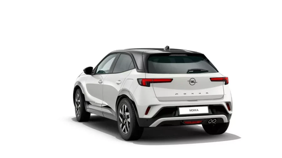 Renting Opel Mokka1.2T GS Arktis White / Techo Negro Sin Entrada