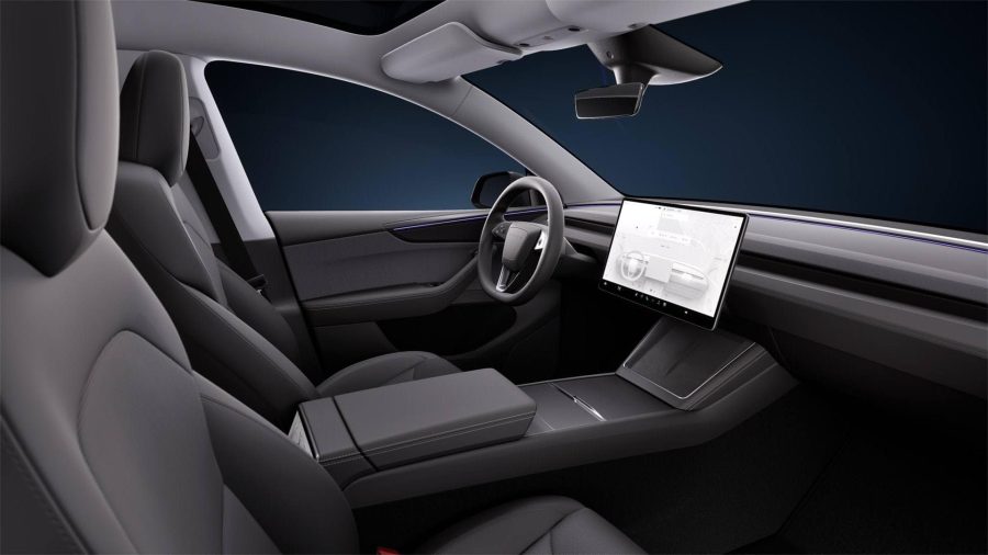 Renting Tesla Model YRWD Gris Sigilo Sin Entrada