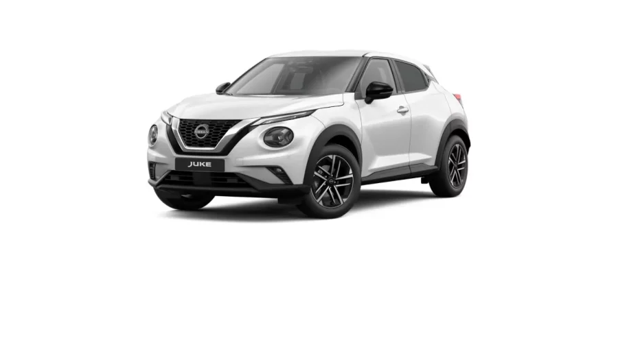 Renting Nissan Juke1.0 DIG-T 84 kW 6M/T N-Connecta Blanco Sin Entrada