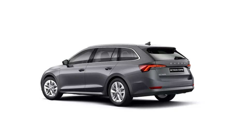 Renting Skoda OCTAVIA Combi2.0 TDI DSG Selection Blanco Luna Sin Entrada