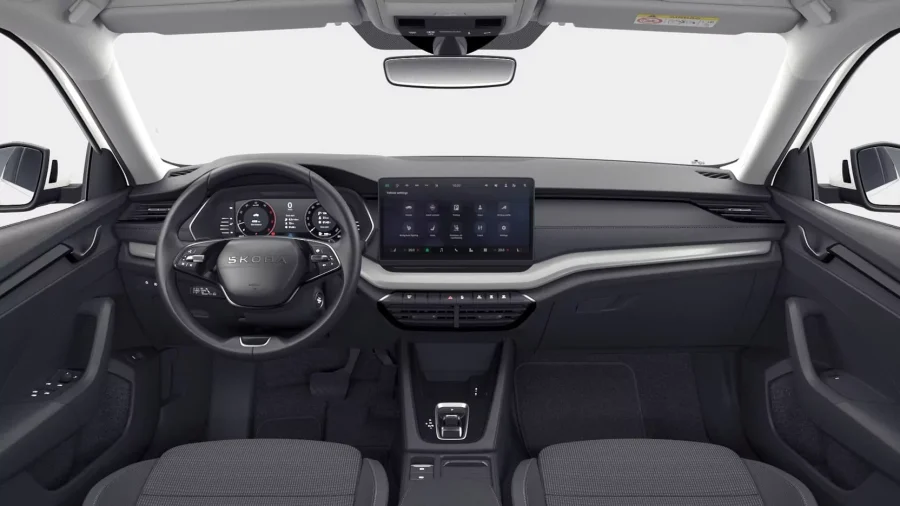 Renting Skoda Octavia2.0 TDI DSG 7vel Limo Selection Blanco candy Sin Entrada