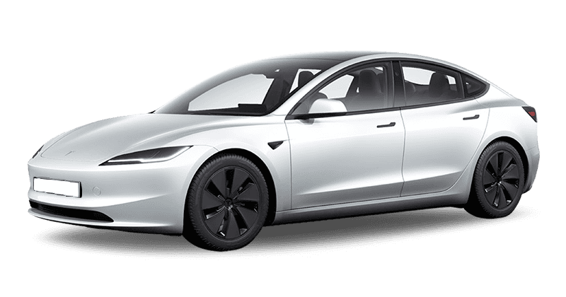 Renting Tesla Model 3Long Range AWD Blanco Perla Multicapas Sin Entrada