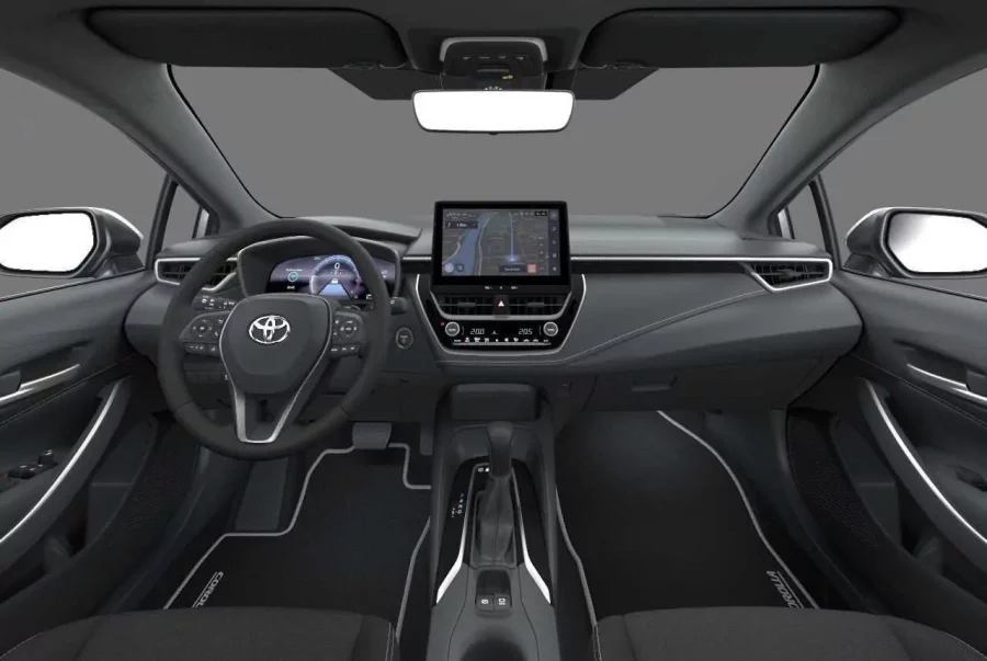 Renting Toyota Corolla Touring SportsHybrid 140 Active Plus Azul Florida Sin Entrada