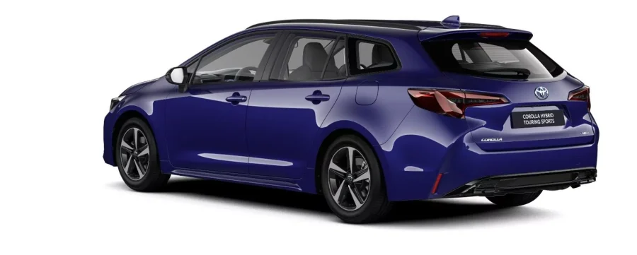 Renting Toyota Corolla Touring SportsHybrid 140 Active Plus Azul Florida Sin Entrada