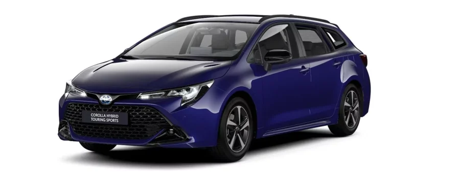 Renting Toyota Corolla Touring SportsHybrid 140 Active Plus Azul Florida Sin Entrada