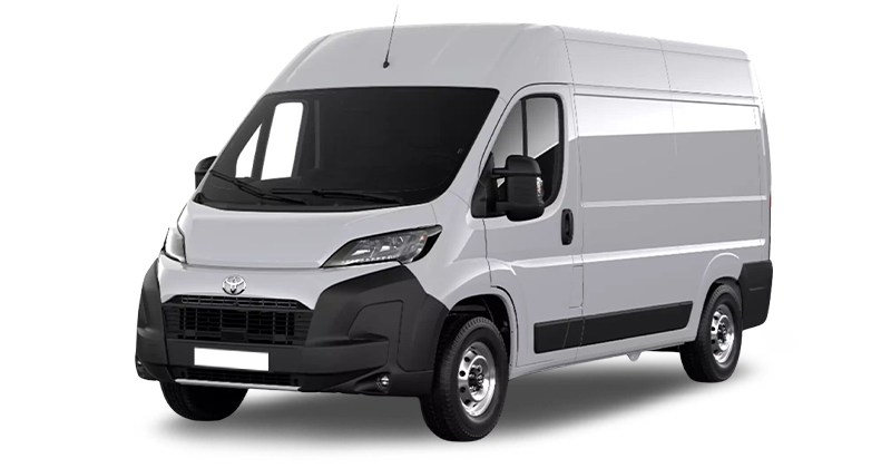 Renting Toyota ProaceMAX 2.2D 103kW (140CV) 6MT VAN L2 H2 3.5 GX Blanco Polar Sin Entrada