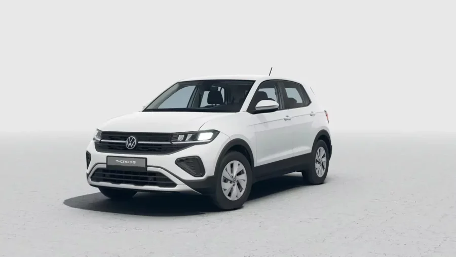 Renting Volkswagen T-Cross1.0 TSI Man. Blanco Sin Entrada