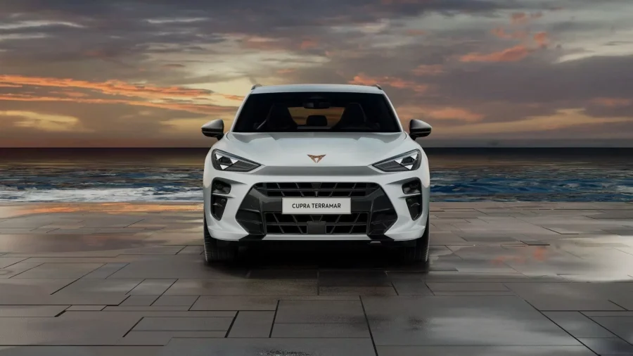 Renting Cupra Terramar1.5 eTSI 110kW DSG Blanco Glacial (Metalizado) Sin Entrada