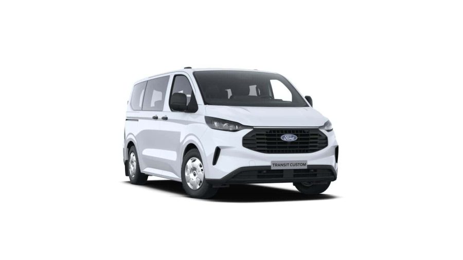 Renting Ford TransitCustom Kombi 2.0 EcoBlue 320 L1 Trend Blanco Sin Entrada