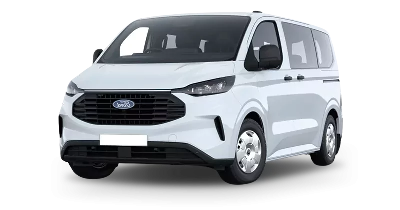 Renting Ford TransitCustom Kombi 2.0 EcoBlue 320 L1 Trend Blanco Sin Entrada