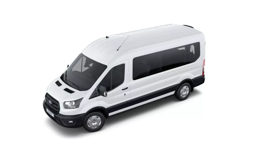 Renting Ford TransitKombi EcoBlue Auto FWD 350 L3 Trend Blanco Sin Entrada