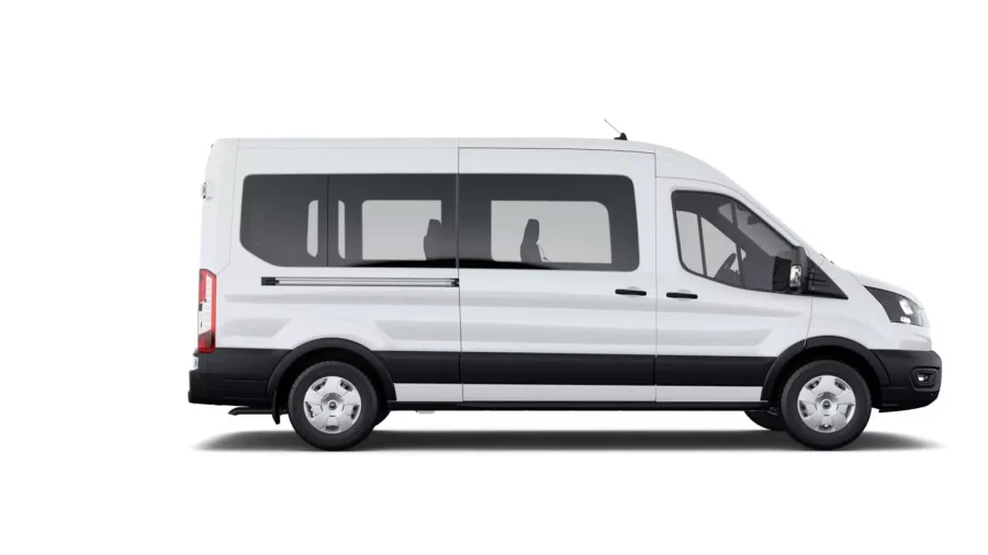 Renting Ford TransitKombi EcoBlue Auto FWD 350 L3 Trend Blanco Sin Entrada