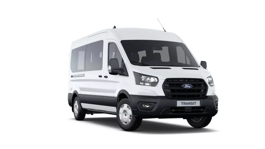 Renting Ford TransitKombi EcoBlue Auto FWD 350 L3 Trend Blanco Sin Entrada
