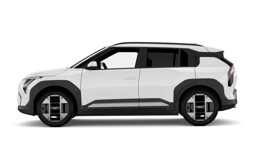 Renting Kia EV3Earth (Standard Range) Clear White, Snow White Pearl Sin Entrada
