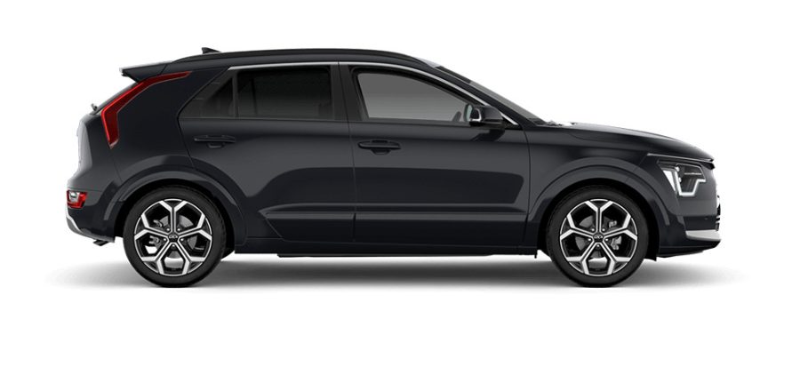 Renting Kia Niro1.6 HEV Drive Aurora Black, Intersetellar Grey, Steal Grey, Mineral Blue Sin Entrada
