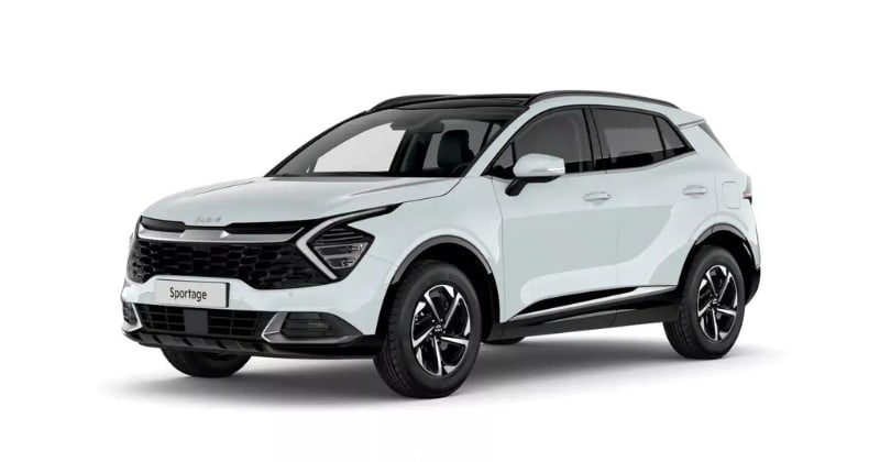 Renting Kia Sportage1.6 T-GDi HEV Drive 4×2 Cassa White Sin Entrada