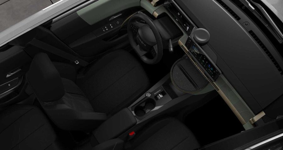 Renting Lancia YpsilonHybrid Gris Granito / Techo Negro Sin Entrada