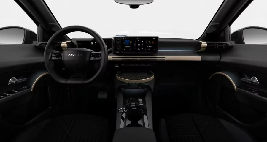 Renting Lancia YpsilonLX Hybrid (Automático) Azul / Techo Negro Sin Entrada