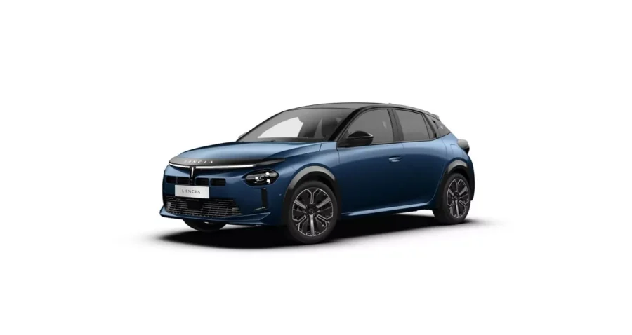 Renting Lancia YpsilonLX Hybrid (Automático) Azul / Techo Negro Sin Entrada