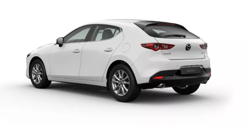 Renting Mazda 32.5 e-SKYACTIV G Prime-Line Blanco Sin Entrada