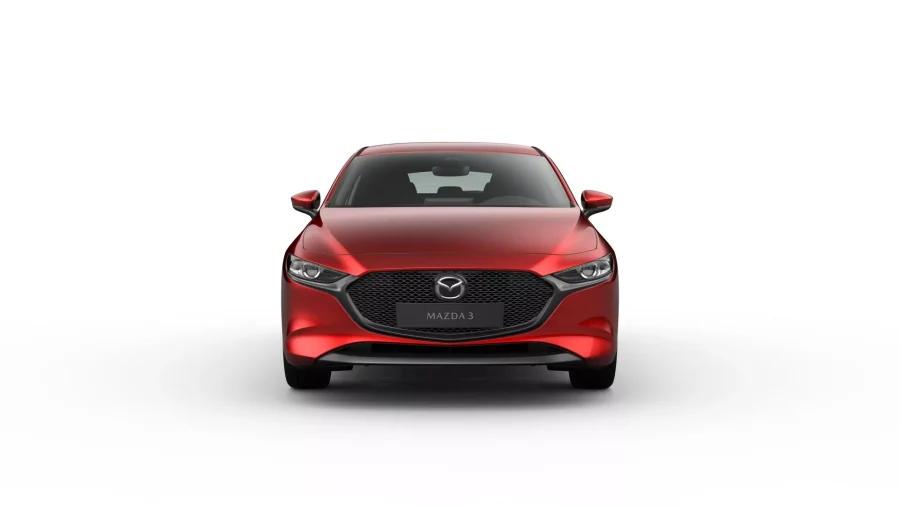 Renting Mazda 32.5L E-SKY G MHEV Prime-Line Rojo Sin Entrada