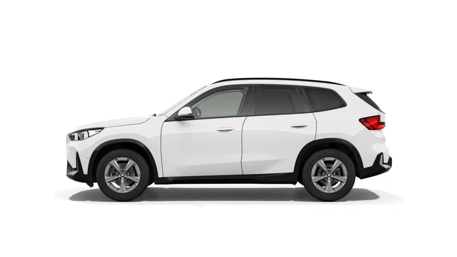Renting BMW X1sDrive20i Alpinweis, Spacesilber Sin Entrada