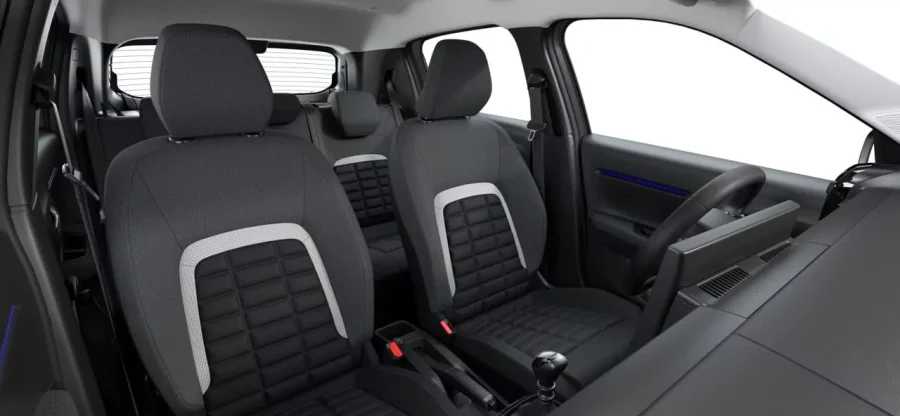 Renting Citroën C3Turbo 100 Business (Manual) Gris Mercury, Blanco Sin Entrada