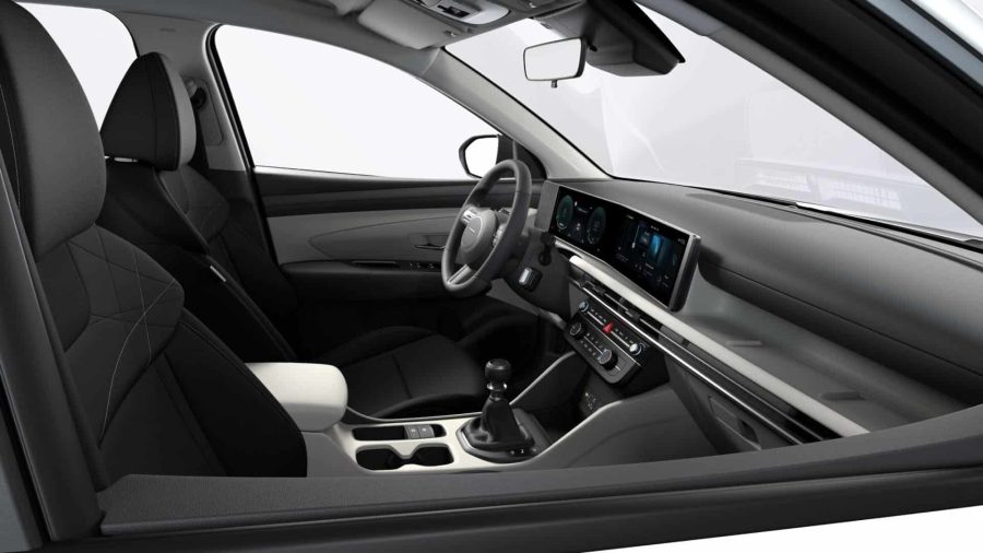 Renting Hyundai Tucson1.6T Klass Rojo, Blanco Sin Entrada