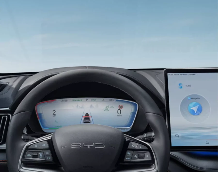 Renting BYD SEAL UDM-I Design Snow White Sin Entrada