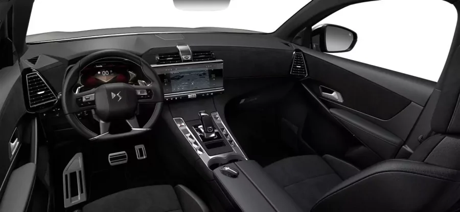 Renting DS 7Plug-In Hybrid 225 Pallas Gris Perla, Gris Titan Sin Entrada