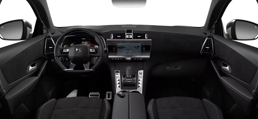 Renting DS 7Plug-In Hybrid 225 Pallas Gris Perla, Gris Titan Sin Entrada