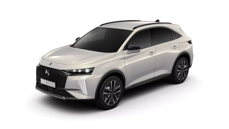 Renting DS 7Plug-In Hybrid 225 Pallas Gris Perla, Gris Titan Sin Entrada