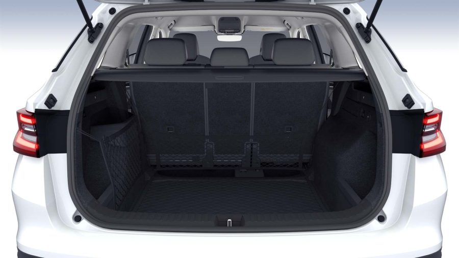 Renting Skoda Kodiaq2.0 TDI DSG Selection Plata Brillante, Gris Graphite, Blanco Luna Sin Entrada